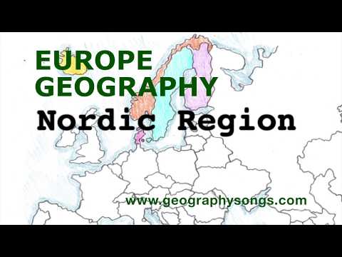 Nordic Region, Europe Geography Song