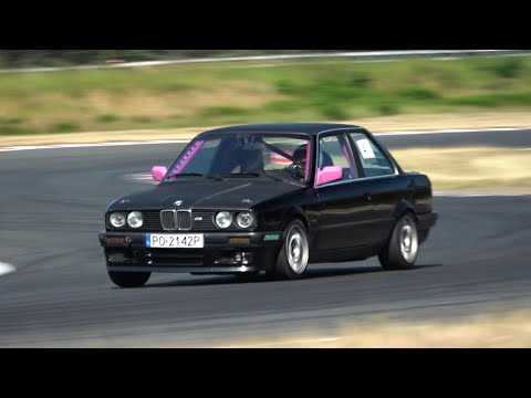 Adam Frąckowiak, BMW E30 318is - IV SuperOES Tor Poznań - 10.06.2023