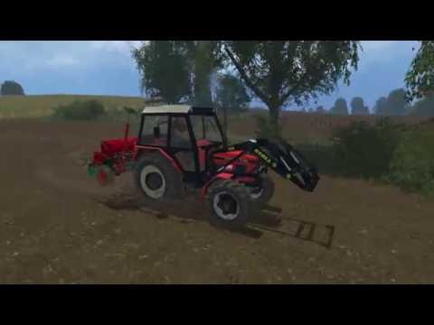 Farming Simulator 15 S17E21 Multiplayer - Jesienny Siew z Tomkiem