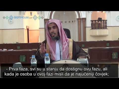 Četiri stepena znanja│šejh Abdusselam eš-Šuvejir