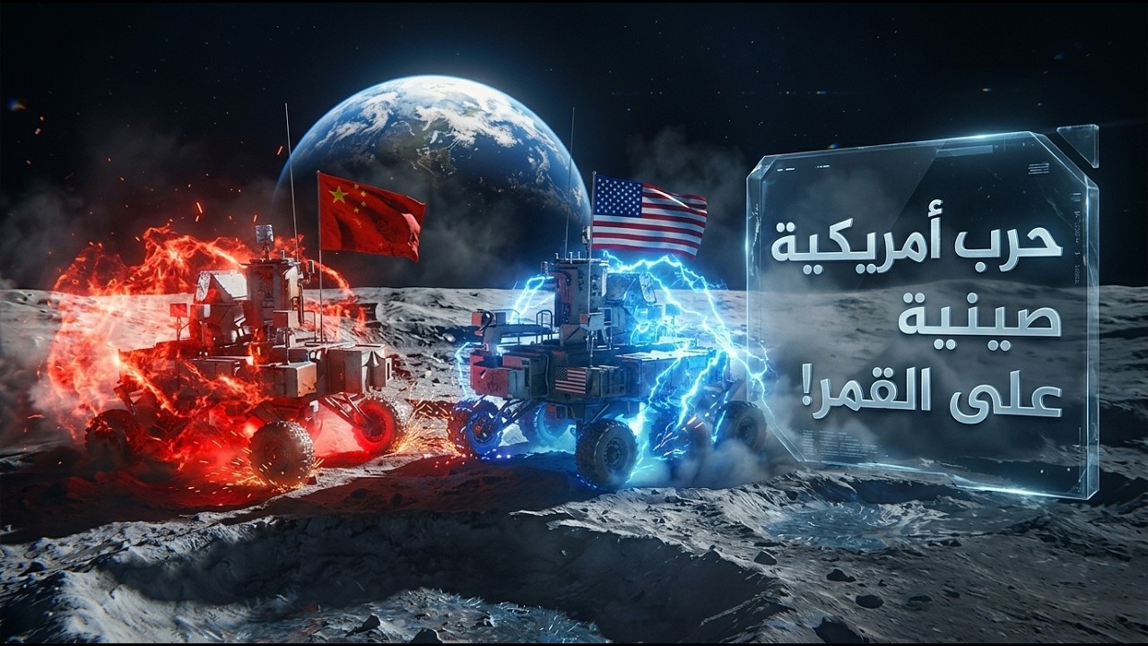 الحرب الأمريكية الصينية على القمر !!