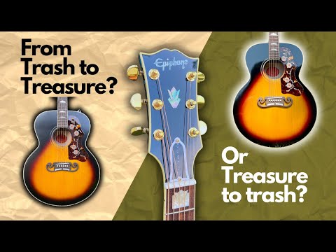 1957 Epiphone SJ-200 Reissue Buffed & Modded