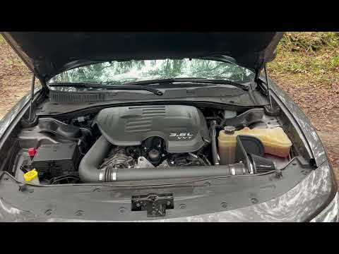 Cold air intake before and after