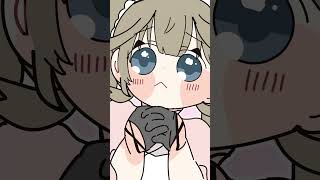 紫宮るなの萌え声挨拶に大爆笑するはなばな【手描き切り抜き/英リサ/紫宮るな/橘ひなの/白波らむね/#shorts】