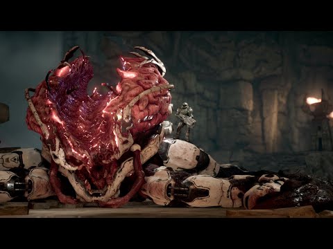 DOOM (2016) Ultra-Nightmare 100% - Spider Mastermind and Check Screens