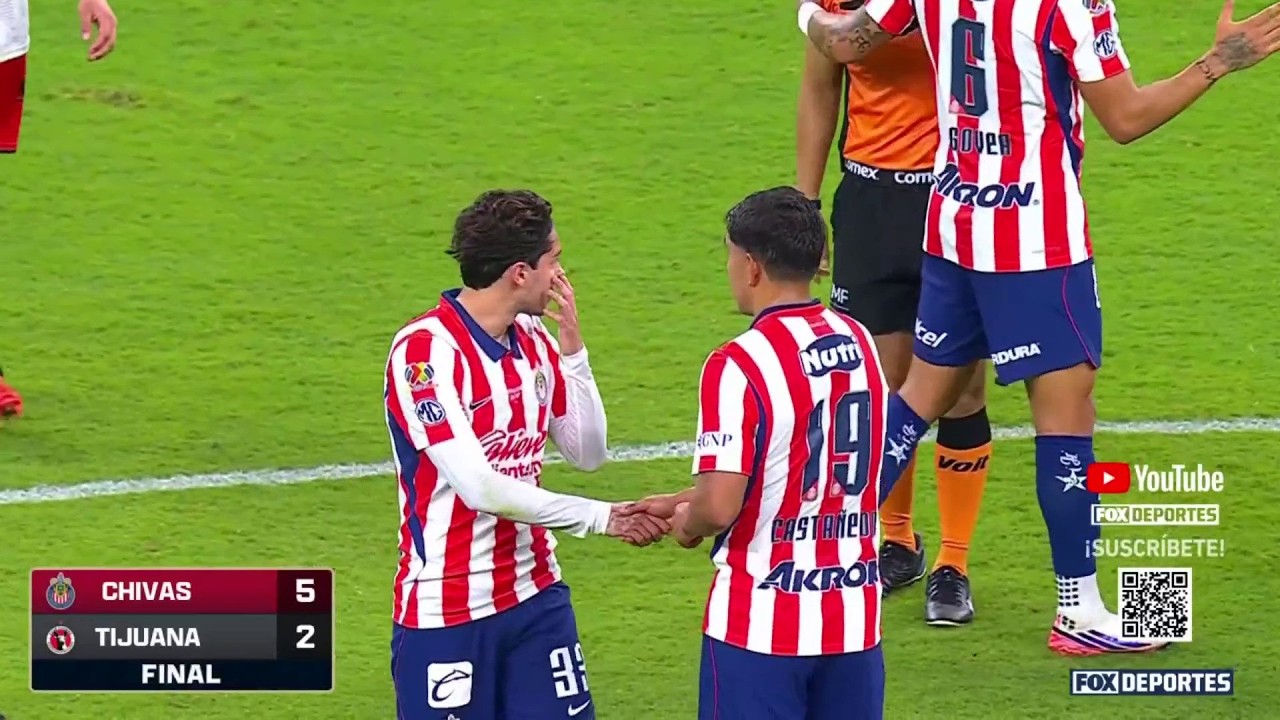 ✋🔥 CD Guadalajara 5-2 Club Tijuana | Jornada 4 | Liga MX | HIGHLIGHTS