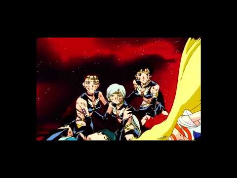 The inner Sailor Senshi get their star seeds taken-Sailor moon clip