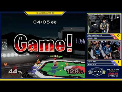 The Big House 6 - SPY | Nintendude & BOXR | Zhu vs. Ryan Ford & Trulliam - Phase 2 Losers