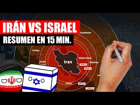 ✅ El CONFLICTO entre IRÁN e ISRAEL resumido en 15 minutos | ¿Qué está pasando entre IRÁN e ISRAEL?