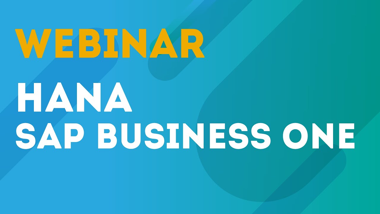 Demonstração - SAP Business One Hana