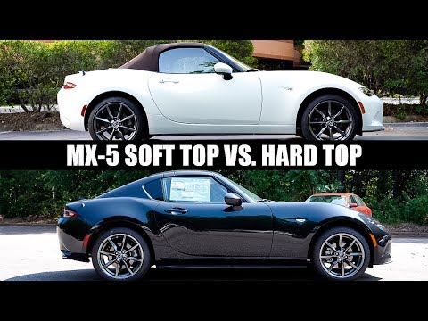 Mazda MX-5 Soft Top Vs RF Hard Top | ND Miata Review