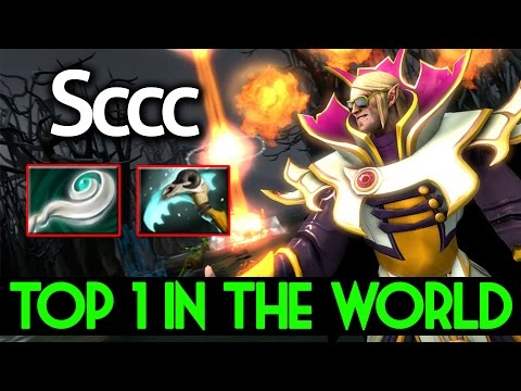 Sccc Dota2 [Invoker] Power 9k MMR China Top 1 MMR in The World