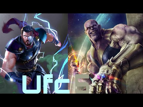 Thor Vs Thanos in Ufc5 Was A Clash Between 2 Absolute BEAST
