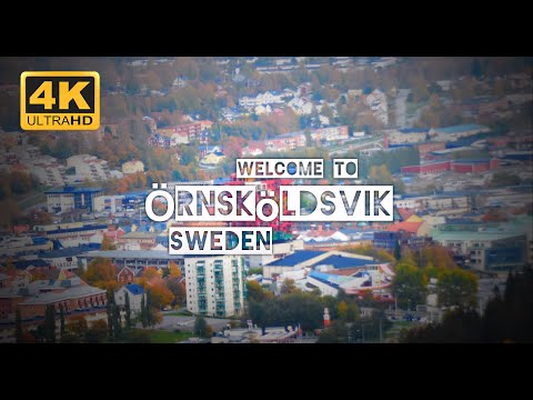 Welcome to Örnsköldsvik | Stunning 4K Tour of Sweden’s High Coast 🍁✨