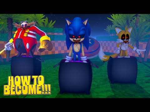 Minecraft HOW TO BECOME SONIC, TAILS & DR.ROBOTNIX FROM SONIC THE GAME!!