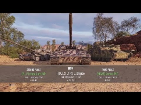 World of Tanks Console Obj 263 - Community Replay ft Lynx_Example