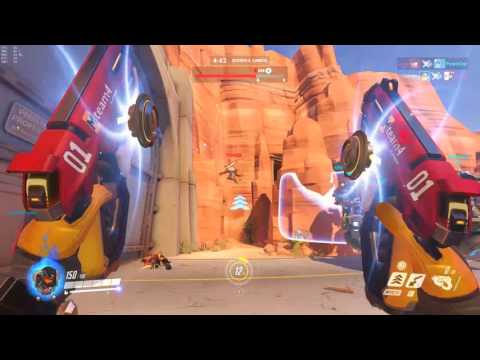 Overwatch-H2yO-tracer 0 death vs noobs!