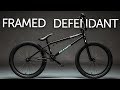 Framed Defendant BMX Bike