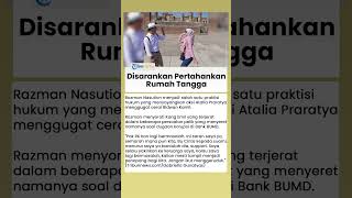 Atalia Disarankan Pertahankan Rumah Tangga dengan Ridwan Kamil, Razman Singgung Permasalahan RK