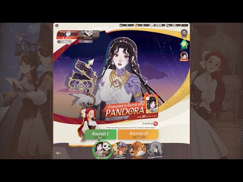First time pulling on the limited banner and I got Pandora in just 3 pulls | AFK Journey!