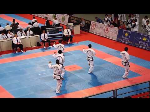 Tajikistan Male Team Pattern Ge Baek. 2013 ITF World Championships