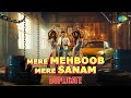 Mere Mehboob Mere Sanam Lyrical Video Alka Yagnik Udit Narayan Duplicate