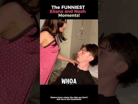 Eli and Noah FUNNIEST Couple Moments Part 2! 😭 #kalogerasisters #elianakalogeras #noahrisling