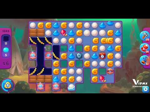 Fishdom. 5643 super hard level no boosters and diamonds