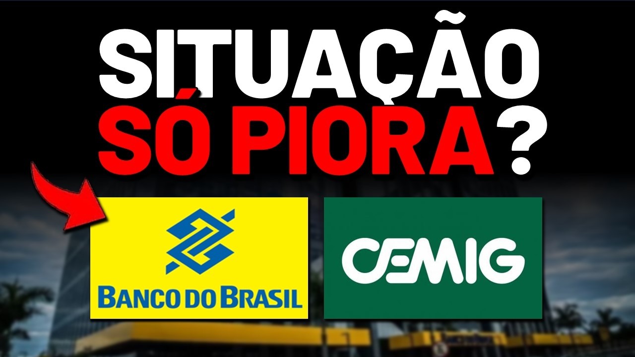 🚨Alerta no Banco do Brasil? Problema sem FIM no AGRO? 15% de DIVIDEND YIELD CEMIG VALE A PENA?