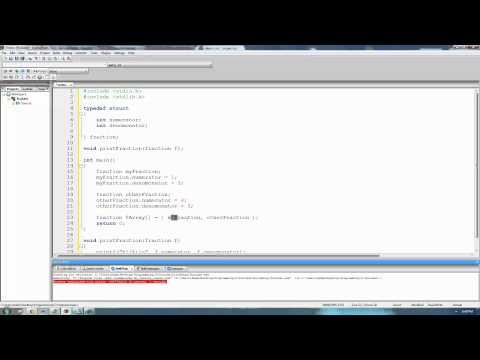 C Programming Tutorial 24, Structs pt.2