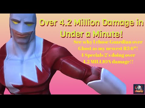 Guardian doing over 4.2 MILLION damage off just 4 specials 2! Quick highlights of my newest R3 6*!