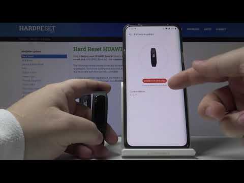 How to Install Updates in Huawei Band 3e - Check for Updates