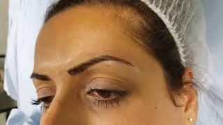 Asian Slim Eyebrows Microblading by El Truchan @ Perfect Definition