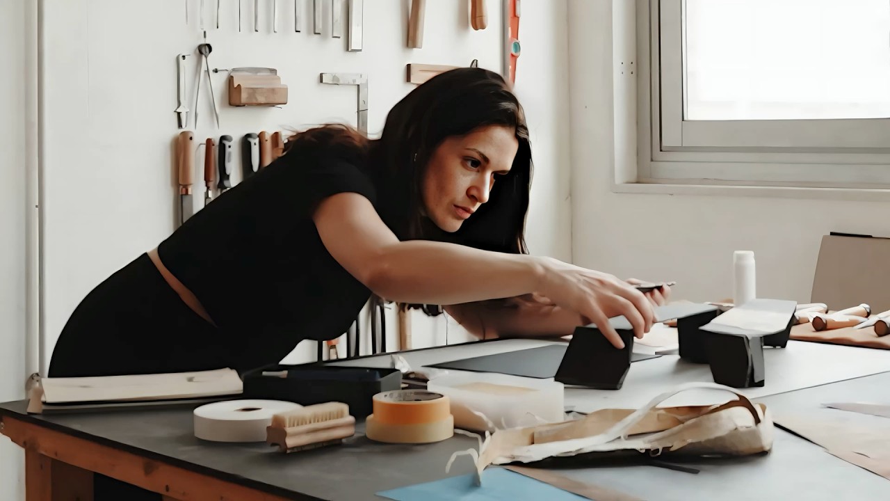 Anna Le Corno Builds a Large Desk