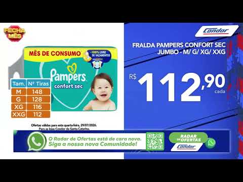 Fecha Mês Condor - Joinville, Mafra, Jaraguá do Sul e Rio Negrinho - 29/07/26