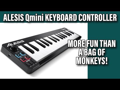 Обзор MIDI клавиатуры Alesis Qmini