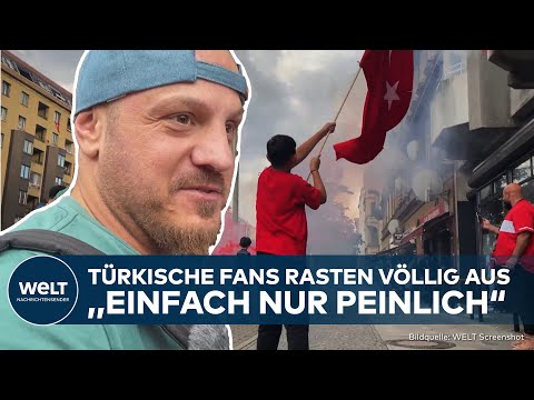 EM 2024: Berlin bebt - Türkische Fans rasten komplett aus! Mega-Party trotz 3:0 Blamage