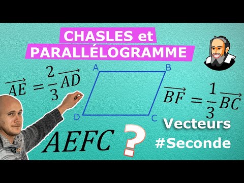 Démontrer un PARALLÉLOGRAMME à partir de propriétés et Chasles - Exercice Corrigé - Seconde