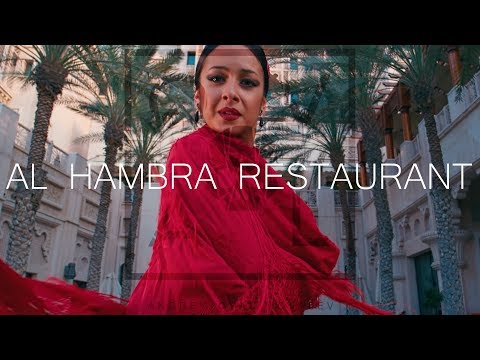 Al Hambra - Spanish restaurant advertisement