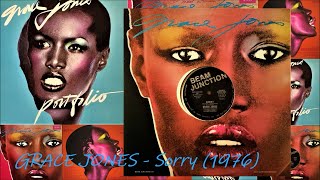 GRACE JONES - Sorry (1976) Soul Disco *Tom Moulton, Vincent Montana Jr., グレース・ジョーンズ