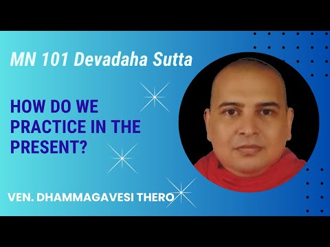 How Do We Practice In The Present? MN 101 Devadaha Sutta by Bhante Dhammagavesi #buddha #meditation
