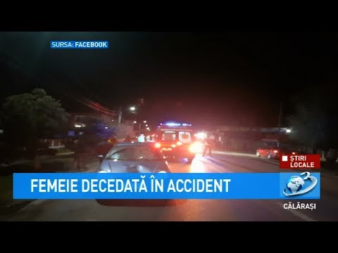 Știri Locale - Femeie decedată în accident