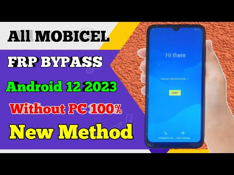 All Mobicel Frp Bypass/Unlock Google A/c Lock Without PC - Reset Option Not Working -New Method 2023