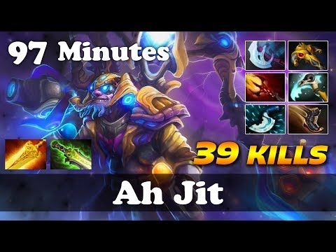 Ahjit 97 Minutes Game 39 KILLS EPIC Tinker | 7916 MMR Dota 2