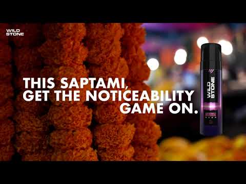 Durga Saptami with Wild Stone Intense Neon - No Gas Deodorant for Men