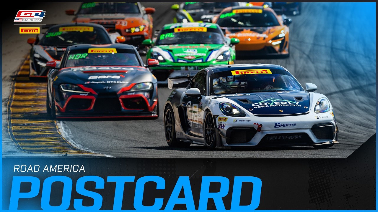 Postcard | Road America | Pirelli GT4 America