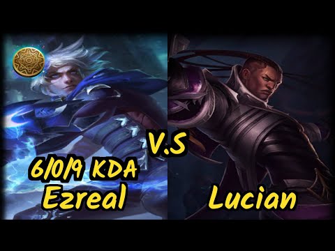 Eryon (EZREAL) vs LUCIAN - 6/0/9 KDA BOTTOM ADC GAMEPLAY - BR Ranked DIAMOND