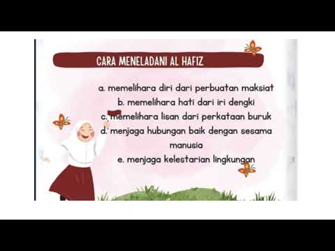 VIDEO PEMBELAJARAN MEMAHAMI ASMAUL HUSNA