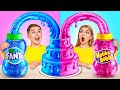 Pink VS Blue Cake Decorating Challenge Funny Moments By Multi DO Challenge