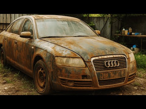 Audi A6 Restoration | From Junkyard Rust to Executive Luxury Rebuild!